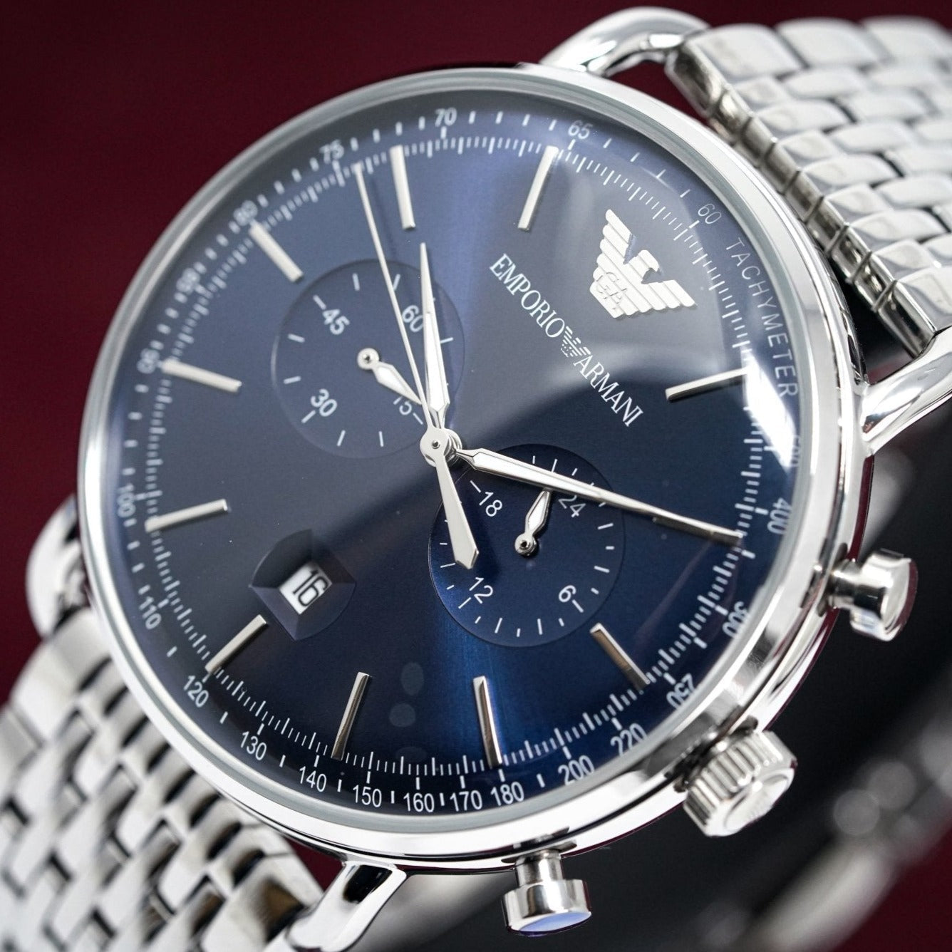 Emporio Armani AR11238 Men's Aviator Chronograph Watch