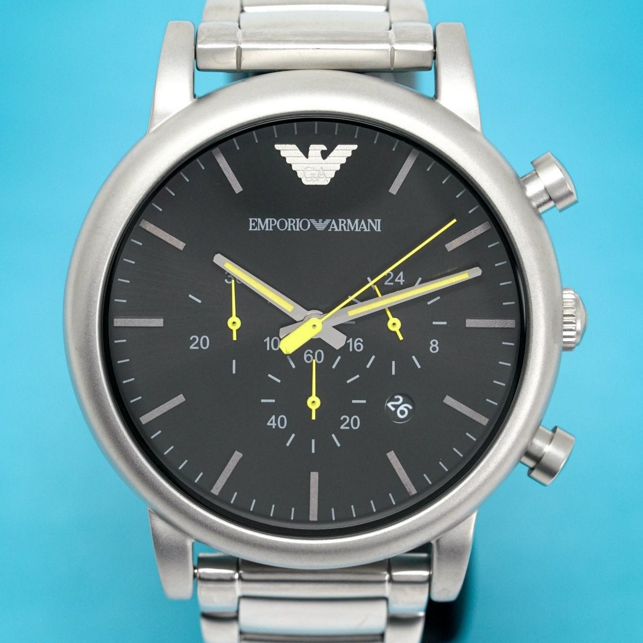Emporio Armani AR11324 Men's Luigi Chronograph Steel Watch