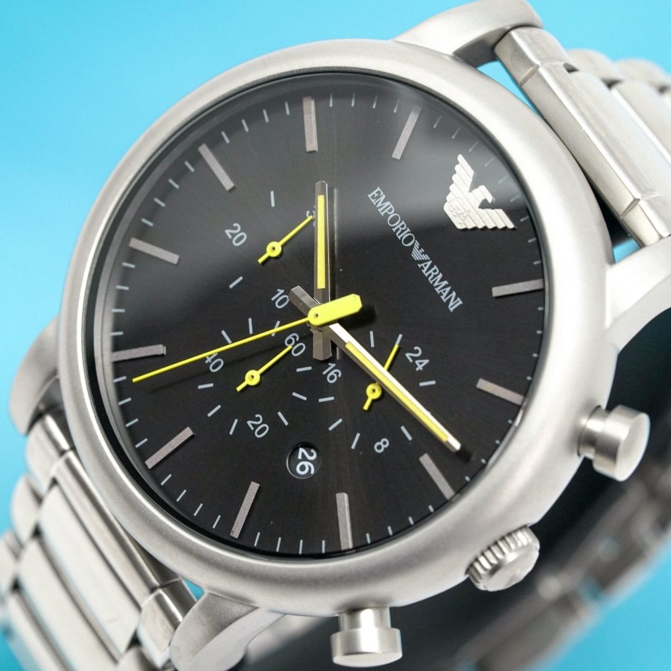 Emporio Armani AR11324 Men's Luigi Chronograph Steel Watch