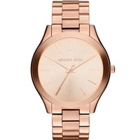 Michael Kors MK3197 Ladies Slim Runway Rose Gold Watch