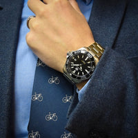Tag Heuer Aquaracer Black Dial Silver Steel Strap Watch for Men - WAY111A.BA0928
