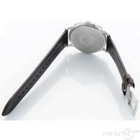 Emporio Armani Herren White Dial Brown Leather Strap Watch For Men - AR11103