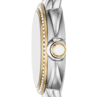 Emporio Armani Mia Quartz Mother of Pearl Dial Two Tone Steel Strap Watch For Women - AR11524