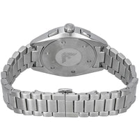 Emporio Armani Claudio Chronograph Blue Dial Silver Steel Strap Watch For Men - AR11541