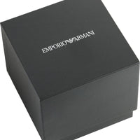 Emporio Armani Gioia Quartz Mother of Pearl Blue Dial Blue Leather Strap Watch For Women - AR11426