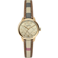 Burberry Ladies Watch The Classic 32mm Yellow Gold BU10114