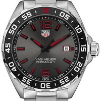 Tag Heuer Formula 1 Quartz Anthracite Dial Silver Steel Strap Watch for Men - WAZ1018.BA0842