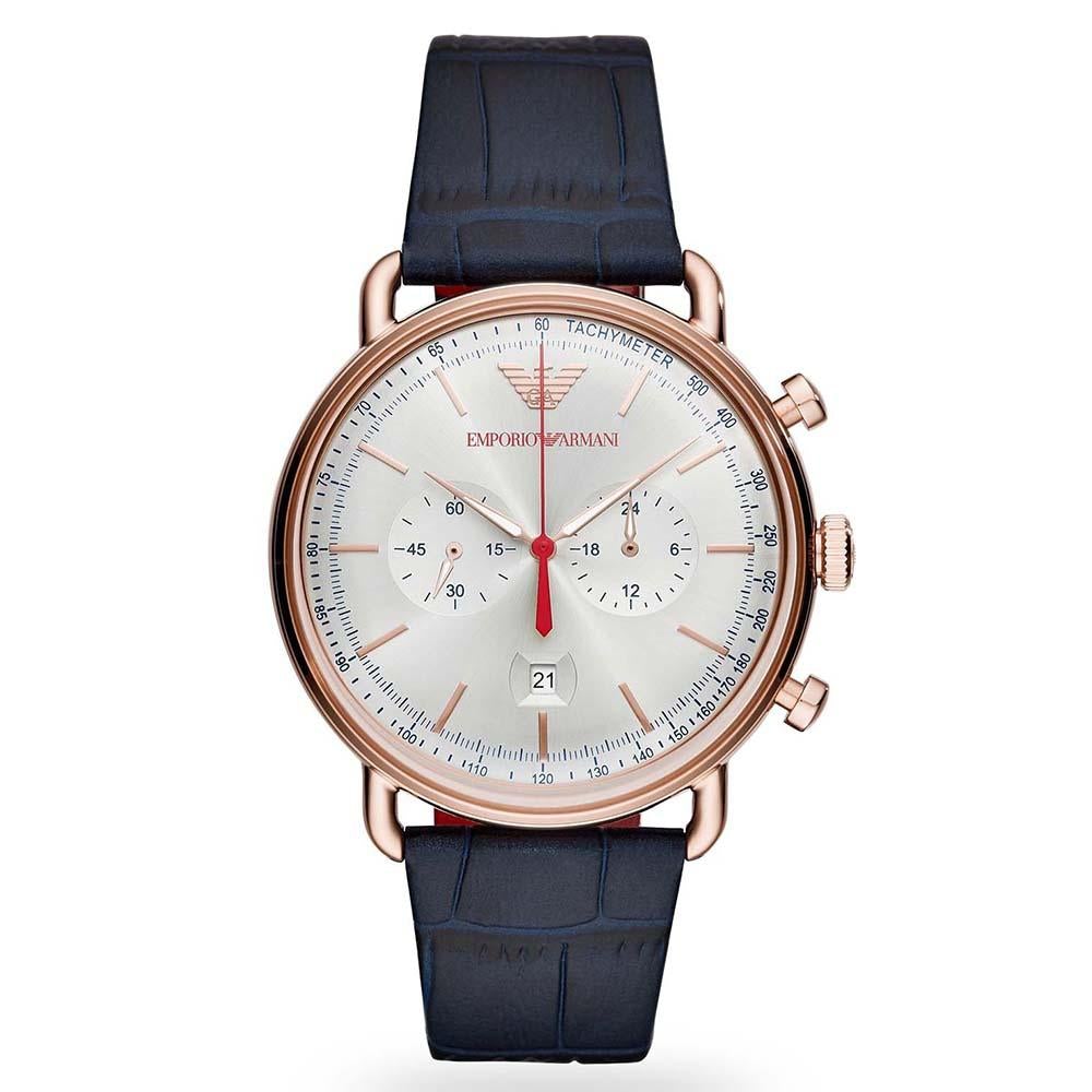 Emporio Armani AR11123 Men's Blue Chronograph Watch