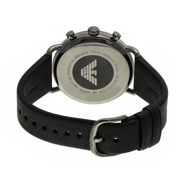 Emporio Armani AR11168 Men's Aviator Black Watch