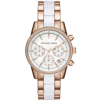 Michael Kors MK6324 Ladies RITZ Two-Tone Rose Gold Watch