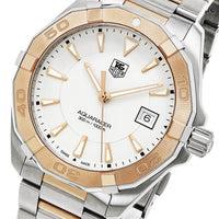 Tag Heuer Aquaracer White Dial Watch for Men - WAY1150.BD0911