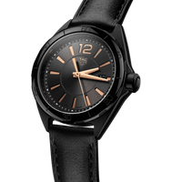 Tag Heuer Formula 1 Quartz Black Dial Black Leather Strap Watch for Women - WBJ1314.FC8230