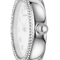 Emporio Armani Rosa Quartz White Dial Silver Steel Strap Watch For Women - AR11354