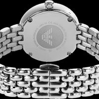 Emporio Armani Rosa Quartz Mother of Pearl Dial Silver Steel Strap Watch For Women - AR11461