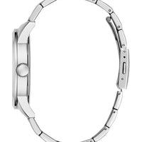 Guess Gents Badge Silver Tone Stainless Steel Watch GW0782G3