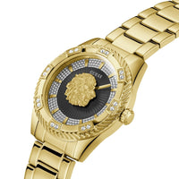 Guess Gents Beast Gold Tone Recycled Steel Watch GW0783G1