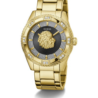 Guess Gents Beast Gold Tone Recycled Steel Watch GW0783G1
