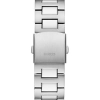 Guess Gents Dashboard Silver Tone Recycled Steel Watch GW0798G1