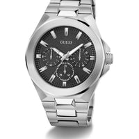 Guess Gents Dashboard Silver Tone Recycled Steel Watch GW0798G1