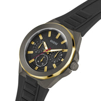 Guess Gents Dashboard Two Tone Silicone Watch GW0799G1