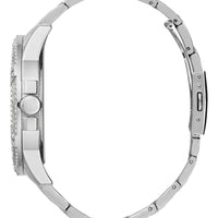 Guess Gents King Silver Tone Stainless Steel Watch GW0497G1