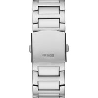 Guess Gents King Silver Tone Stainless Steel Watch GW0497G1