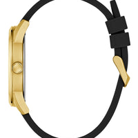 Guess Gents Monte Gold Tone Silicone Watch GW0805G2