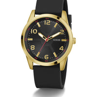 Guess Gents Monte Gold Tone Silicone Watch GW0805G2