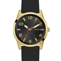 Guess Gents Monte Gold Tone Silicone Watch GW0805G2