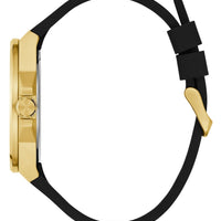 Guess Gents Vinyl Gold Tone Silicone Watch GW0790G1
