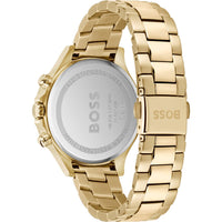 Hugo Boss Women's 1502628 Hera Gold-Tone Stainless Steel Watch with Crystal Accents