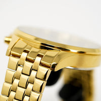Hugo Boss Men's Watch Associate Yellow Gold Blue HB1513841