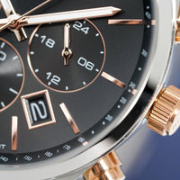 Hugo Boss Men's Watch Champion Two Tone Black HB1513819