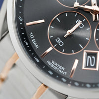 Hugo Boss Men's Watch Champion Two Tone Black HB1513819