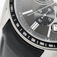Hugo Boss Men's Watch Chronograph Black Driver Leather HB1513085