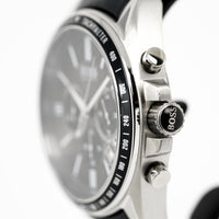 Hugo Boss Men's Watch Chronograph Black Driver Leather HB1513085