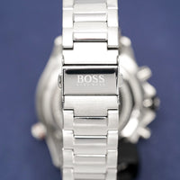 Hugo Boss Men's Watch Chronograph Globetrotter Blue HB1513823