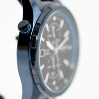Hugo Boss Men's Watch Chronograph Globetrotter Blue PVD HB1513824
