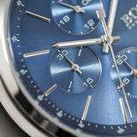 Hugo Boss Men's Watch Chronograph Grand Prix Blue HB1513478