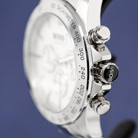 Hugo Boss Men's Watch Chronograph Ikon Silver HB1512962