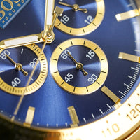 Hugo Boss Men's Watch Chronograph Ikon Yellow Gold HB1513340