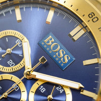 Hugo Boss Men's Watch Chronograph Ikon Yellow Gold HB1513340