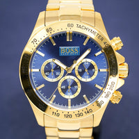 Hugo Boss Men's Watch Chronograph Ikon Yellow Gold HB1513340