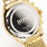 Hugo Boss Men's Watch Chronograph Ocean Edition Gold HB1513703