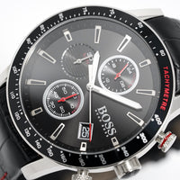 Hugo Boss Men's Watch Chronograph Rafale Black HB1513390