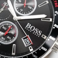 Hugo Boss Men's Watch Chronograph Rafale Black HB1513390