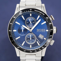Hugo Boss Men's Watch Chronograph Rafale Blue HB1513510