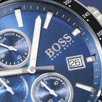 Hugo Boss Men's Watch Chronograph Rafale Blue HB1513510