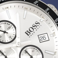 Hugo Boss Men's Watch Chronograph Rafale Silver HB1513511