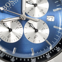 Hugo Boss Men's Watch Chronograph Trophy Blue HB1513630